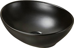 SantiLine Раковина накладная 41 SL-1016MB черная матовая – фотография-1