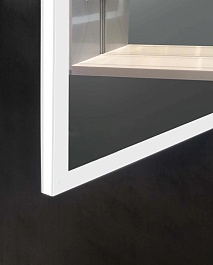 Aquatek Зеркало-шкаф 100 AQ7103B-MLC с подсветкой петли BLUM – фотография-3