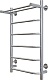 Aringa Полотенцесушитель электрический Киото 80x50 AR03001CH с полкой хром – фотография-7