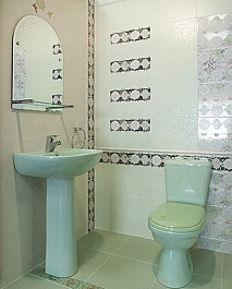 Керамин Унитаз-компакт "Сити" 417264 салатовый – фотография-2