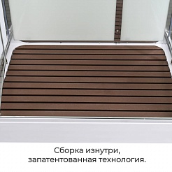Avacan Душевая кабина 120/90 V2012LED прозрачная – фотография-5