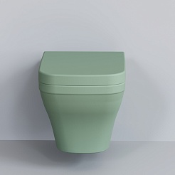 Ambassador Сиденье для унитаза Benefit мятное матовое – фотография-4