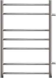 Point Полотенцесушитель водяной П7 500x800 PN05558 хром – фотография-2