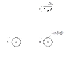 GSI Накладная раковина Classic 724811 40 см – фотография-2
