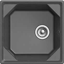 Granfest Мойка кухонная GF-U-500 графит – фотография-2