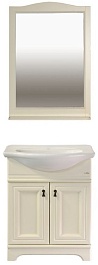Misty Мебель для ванной Лувр 75 слоновая кость – фотография-1