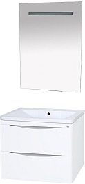 Misty Мебель для ванной Атлантик 60 2 ящика – фотография-1