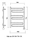 Domoterm Полотенцесушитель Офелия П9 500*700 E R – картинка-7