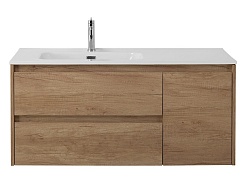 BelBagno Мебель для ванной Kraft 100 L подвесная Rovere Nebrasca Nature – фотография-2