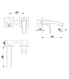 Lemark Смеситель Unit LM4526C для раковины – фотография-2