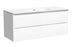 Sancos Мебель для ванной Libra 120 белый глянец – фотография-6