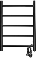 Domoterm Полотенцесушитель электрический Классик DMT 109-5 40x60 ЧРН EK R черный
