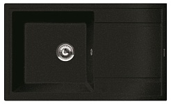 Florentina Мойка гранитная Липси 860 с крылом антрацит – фотография-1