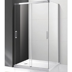 Cezares Душевая стенка TANDEM-SOFT-FIX-100-C-Cr-IV – фотография-2