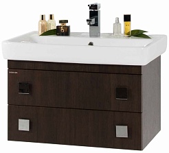 Водолей Тумба с раковиной Квадро 70 венге – фотография-1