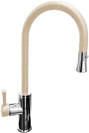 Granfest Смеситель для кухни 7652 песочный – фотография-1