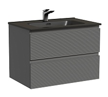 Sancos Тумба с раковиной Folk 70 grey soft раковина Element 71 CN7007MB