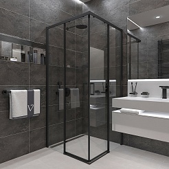 Veconi  Душевой уголок Rovigo RV-47B 100x100 – фотография-2