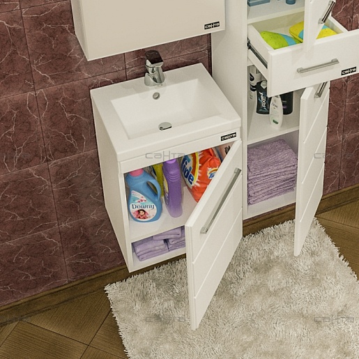 СанТа Мебельная раковина Andrea 40 – картинка-3