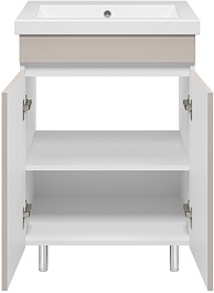 Misty Тумба под раковину Майна 60 сливки/белая – фотография-4