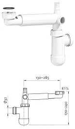 Акватон Тумба с раковиной "Мадрид 100 М-1" – фотография-4