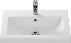 Misty Мебель для ванной Ненси 60 подвесная серая матовая – фотография-8