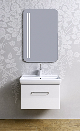 Aqwella Мебель для ванной Нео 60 подвесная, с зеркалом – фотография-1