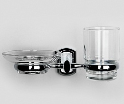 WasserKRAFT Держатель стакана и мыльницы "Oder K-3026" – фотография-2