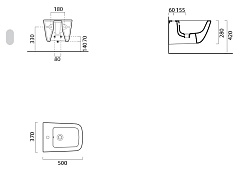GSI Биде подвесное SAND 9064111 – фотография-4