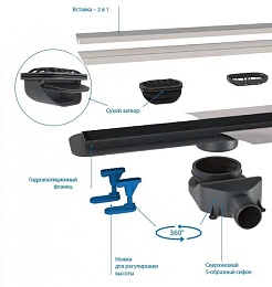 BelBagno Душевой лоток Luce 90 белый – фотография-2