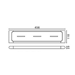 Art&Max Полка Platino AM-E-3982AL – фотография-2