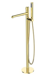 BelBagno Душевая система Uno UNO-FMT-ORO золото – фотография-1