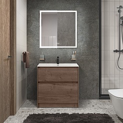 BelBagno Мебель для ванной Kraft 39 80 напольная Rovere Tabacco – фотография-15