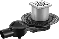 BERGES Wasserhaus Душевой трап Platz Antik 100 091160 хром глянец