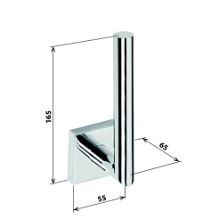 Bemeta Держатель туалетной бумаги Beta 132112032 – фотография-2