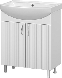 Misty Мебель для ванной Изео 70 белая – фотография-4