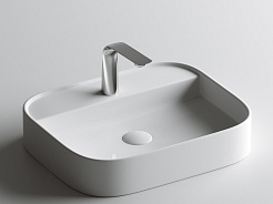 Ceramicanova Мебельная раковина Element 55 CN6034 белая – фотография-7