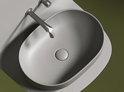 Ceramicanova Мебельная раковина Element 60 CN6047MH антрацит матовый – фотография-8