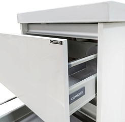 Comforty Мебель для ванной Дублин 60 белая – фотография-7