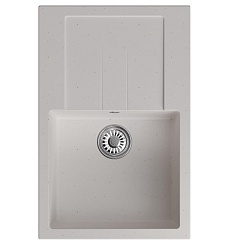 Mixline Мойка кухонная ML-GM31 белая – фотография-1