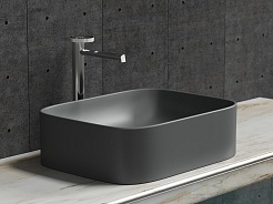 Ceramicanova Мебельная раковина Element 50 CN6052MDH тёмный антрацит матовый – фотография-3