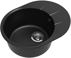 Ewigstein Мойка кухонная Rund 45F черный – фотография-1