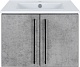 Brevita Мебель для ванной Rock 60 бетон светло-серый – фотография-9