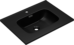 Brevita Мебель для ванной Greenwood 60 подвесная зеленая матовая/дуб галифакс олово – фотография-9