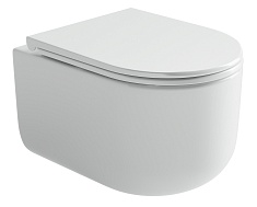 Ceramicanova Подвесной унитаз Ulma Rimless CN4006 белый