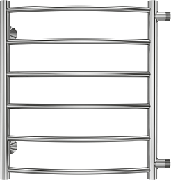 Terminus Полотенцесушитель водяной Классик П6 500x600 БП500 хром – фотография-1