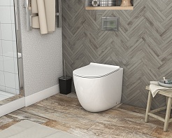 Grossman Унитаз приставной GR-PR4411S белый – фотография-2