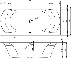 Riho Акриловая ванна Linares Velvet 190 – фотография-2
