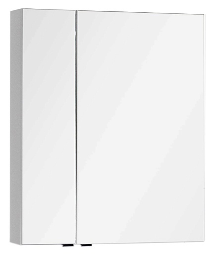 Aquanet Зеркальный шкаф "Эвора 70" белый – фото-1