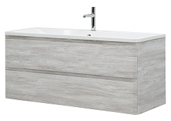 BelBagno Тумба с раковиной Albano 120 подвесная Rovere Vintage Bianco – фотография-1